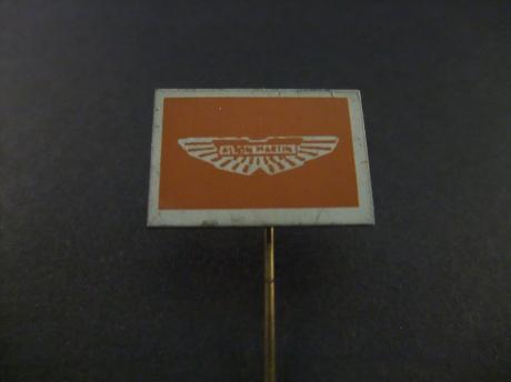 Aston Martin Engels automerk oud logo oranje